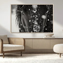 Winter Horse Snow Wall Art Canvas Print