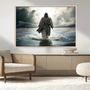 Jesus Walking on Water Wall Art | Canvas Print | Ready to