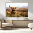 Scottish Highland Cow Wall Art Canvas Print | Ready to Hang by MyGreatCanvas | Canvas Wall Art Prints | Photo Prints & Wall Decor