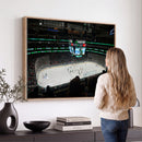 American Airlines Center Dallas Stars Wall Art Canvas Print