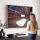 Barton Malow Little Caesars Arena Detroit Wall Art Canvas