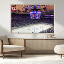 Madison New York Rangers Hockey Stadium Wall Art Canvas