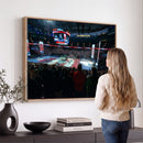 Rogers Arena Vancouver Canucks Ice Hockey Stadium Wall Art,