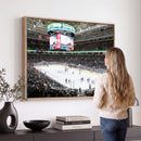 Sharks Arena Blackhawks Sharks Ice Hockey Stadium Wall Art