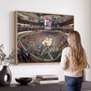 United Center Chicago Bulls Stadium Wall Art Canvas Print