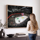 Vaudoise Lausanne Ice Hockey Arena Stadium Wall Art Canvas,