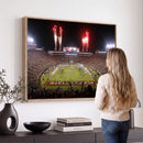 Framed Florida State Seminoles Football Team Print -