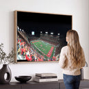 Houston Cougars Football Team Print - Houston TDECU Stadium