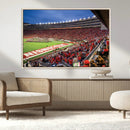 Wisconsin Badgers Football Team Print - Madison Camp Randall by MyGreatCanvas | Canvas Wall Art Prints | Photo Prints & Wall Decor