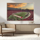 Camp Randall Stadium Wisconsin Badgers Large Wall Art Canvas