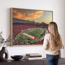 Camp Randall Stadium Wisconsin Badgers Large Wall Art Canvas