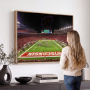 Wisconsin Badgers Football Team Print Canvas- Madison Camp