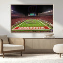 Wisconsin Badgers Football Team Print Canvas- Madison Camp by MyGreatCanvas | Canvas Wall Art Prints | Photo Prints & Wall Decor
