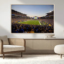 Pittsburgh Panthers Football Team Print - Pittsburgh by MyGreatCanvas | Canvas Wall Art Prints | Photo Prints & Wall Decor