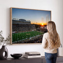 Demon Deacons Football Team Print Canvas- Winston-Salem