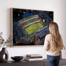 University of North Texas Mean Green Football Artwork,