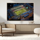 University of North Texas Mean Green Football Artwork,