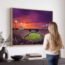 East Carolina University Pirates Football Print Canvas-