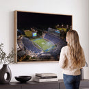 Duke University Blue Devils Football Print Canvas - Durham