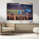 University of Kansas Jayhawks Football Team Art Print - by MyGreatCanvas | Canvas Wall Art Prints | Photo Prints & Wall Decor
