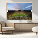 University of Michigan Wolverines Football Team Print - Ann by MyGreatCanvas | Canvas Wall Art Prints | Photo Prints & Wall Decor