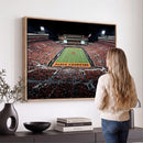 Boone Pickens Stadium Wall Art Oklahoma State Cowboys Print