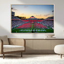 NC State Wolfpack Football Team Print Wall Art - Raleigh