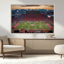 Framed Arizona Wildcats Football Team Print - Tucson Arizona by MyGreatCanvas | Canvas Wall Art Prints | Photo Prints & Wall Decor