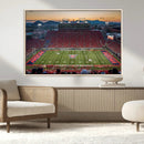 Arizona Wildcats Football Team Print - Tucson Arizona by MyGreatCanvas | Canvas Wall Art Prints | Photo Prints & Wall Decor