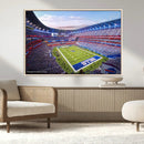 Buffalo Bills Football Team Print Canvas - Buffalo Highmark by MyGreatCanvas | Canvas Wall Art Prints | Photo Prints & Wall Decor