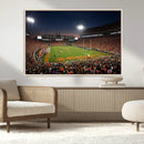 Clemson University Tigers Art Print, Football Team Print -