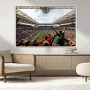 Miami Hurricanes Football Team Wall Art Print - Miami Hard