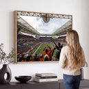 Miami Hurricanes Football Team Wall Art Print - Miami Hard