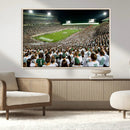 Michigan State Spartans Football Canvas Print - East Lansing