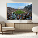 Michigan State Spartans Football Team Art Print - East