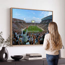 Michigan State Spartans Football Team Art Print - East
