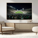 Framed Michigan State Spartans Football Team Print - East
