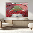 Rutgers Scarlet Knights Football Team Print - Piscataway SHI by MyGreatCanvas | Canvas Wall Art Prints | Photo Prints & Wall Decor