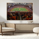 Syracuse University Orange Football Canvas Print, Football