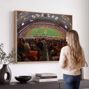 Syracuse University Orange Football Canvas Print, Football