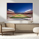 Rutgers Scarlet Knights Football Team Print - Piscataway SHI by MyGreatCanvas | Canvas Wall Art Prints | Photo Prints & Wall Decor