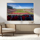 Ball State Cardinals Football Team Print - Muncie Scheumann