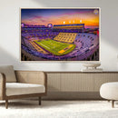 The Louisiana State University Tigers Football Team Print - by MyGreatCanvas | Canvas Wall Art Prints | Photo Prints & Wall Decor