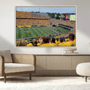 Puskar Stadium Canvas Print Wall Art - Morgantown Print -
