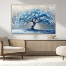 Abstract Blue Tree Art Canvas Print, Majestic Tree Wall Art by MyGreatCanvas | Canvas Wall Art Prints | Photo Prints & Wall Decor