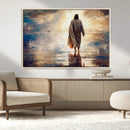 Jesus Walking on Water Wall Art | Ready to Hang Spiritual