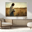 Jesus the Good Shepherd Wall Art Canvas Print -