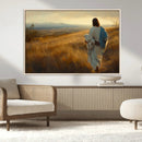 Jesus the Good Shepherd Wall Art Canvas Print -