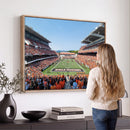 Oregon State Beavers Football Team Print - Corvallis Reser