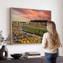 University of Wyoming Cowboys Football Team Print - Laramie